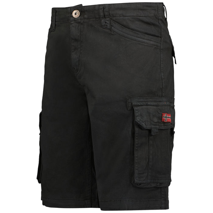 Geographical Norway Pantalone Corto Nero Uomo 2