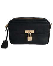 Fracomina Camera Bag In Eco-leather With Shoulder Strap Black Women