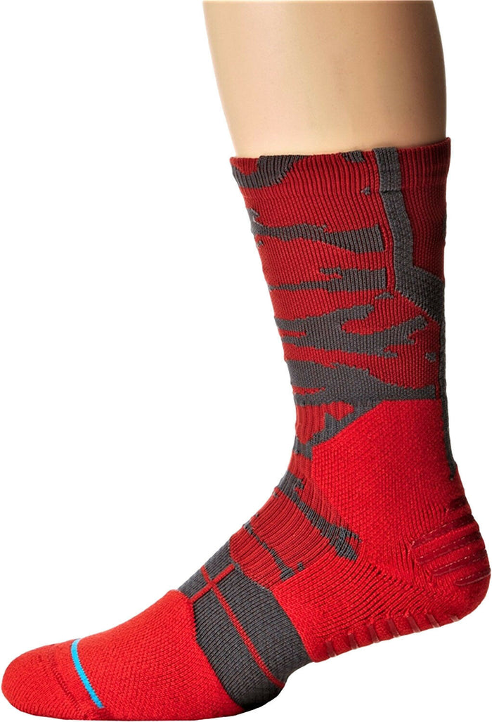 Stance Calze Fusion Basket Rosso Uomo 1