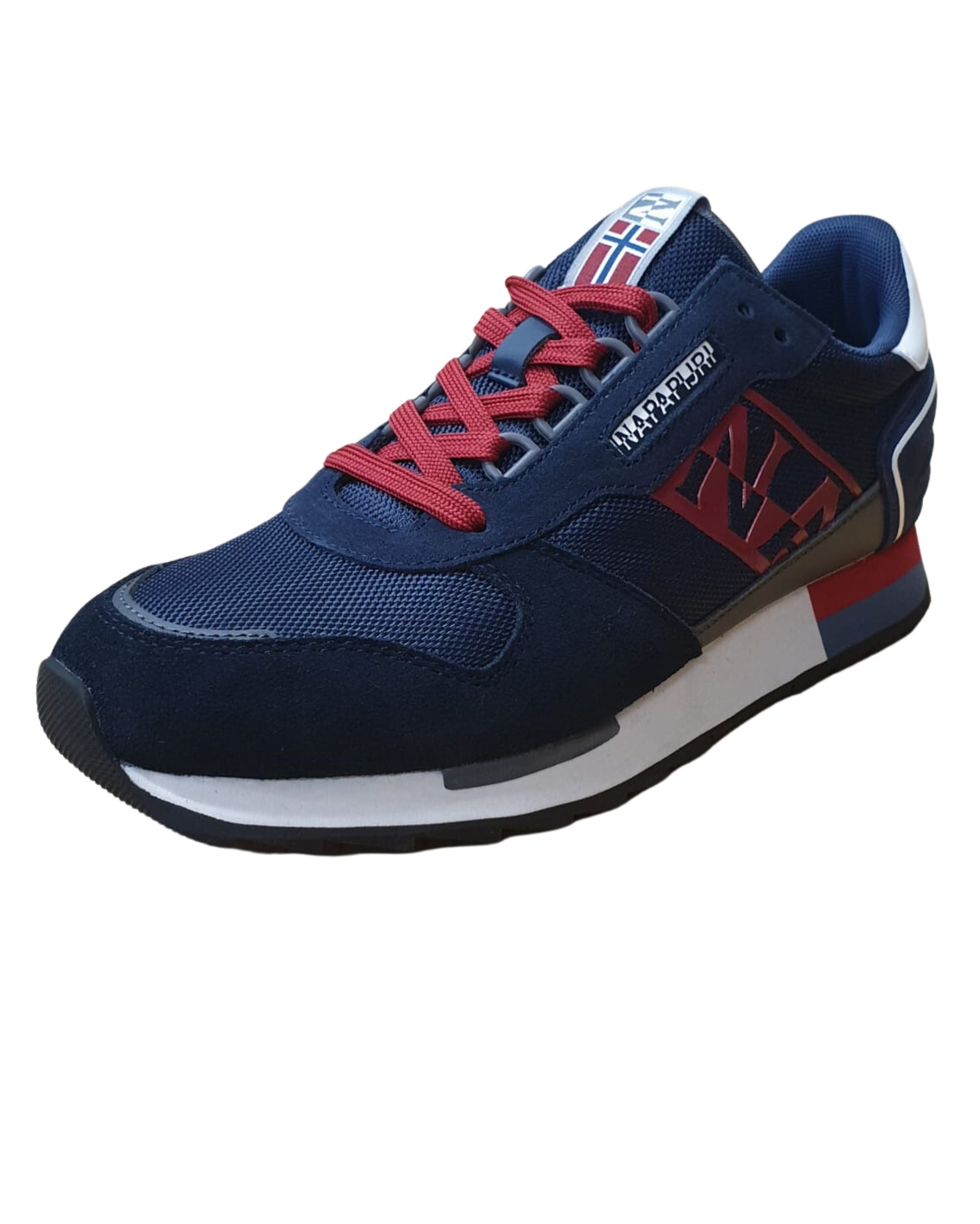 Napapijri Sneakers Leather/Fabric Blue