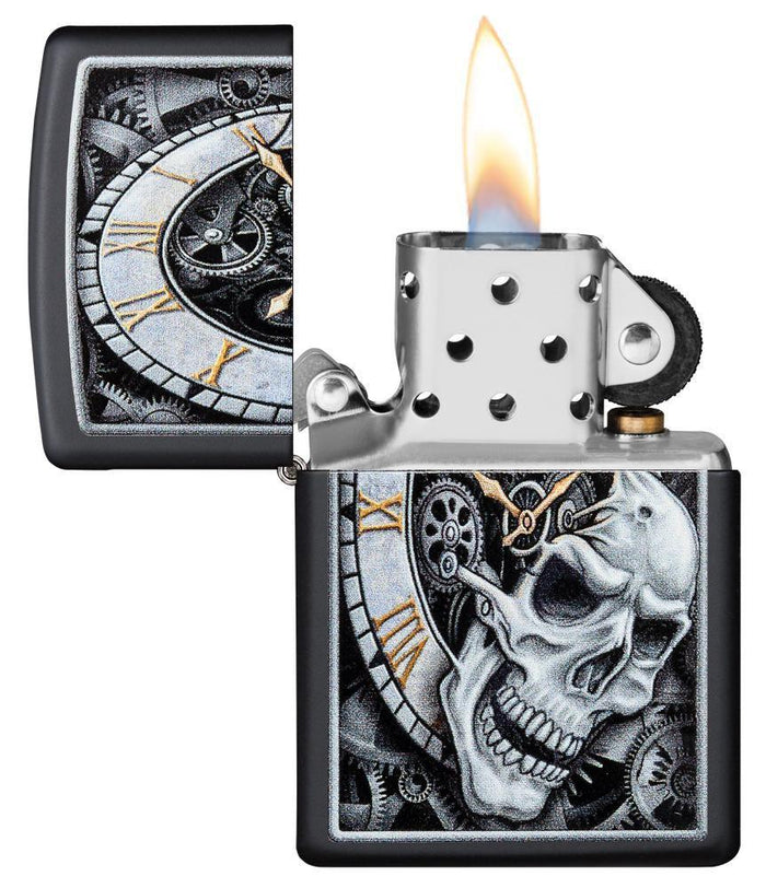 Zippo Teschio Orologio Nero Unisex 2