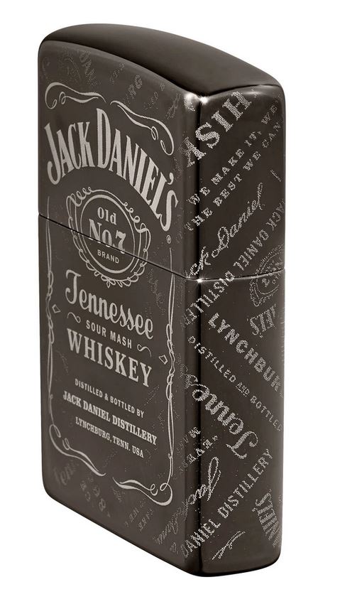 Zippo 360 Degrees Print Jack Daniel's Silver Unisex 5