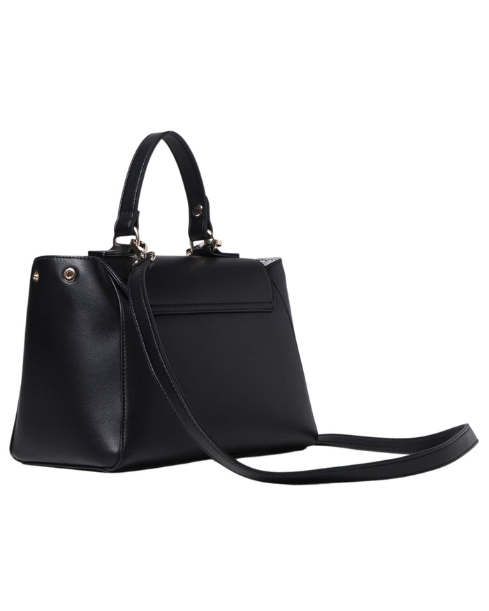 Manila Grace Handbag Poliestere/Cotone Nero 2