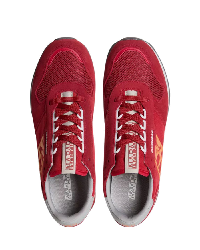 Napapijri Scarpe Pelle/Camoscio Rosso 3