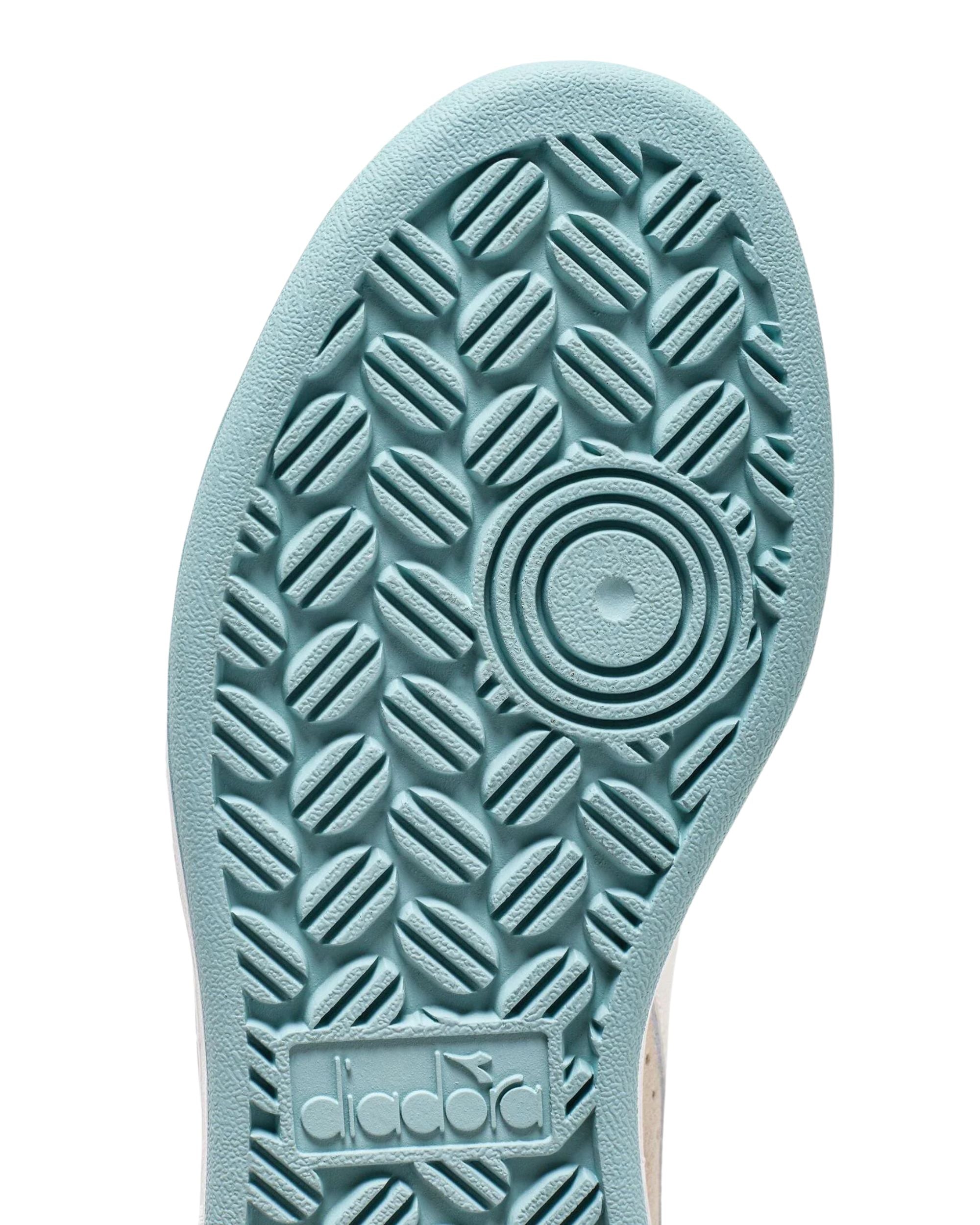 Diadora Sneakers Magic Basket Low Suede Leather Light Blue