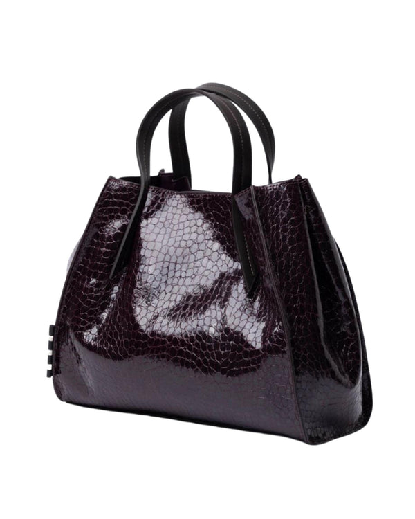 Manila Grace Doris Small Purple Bag-2