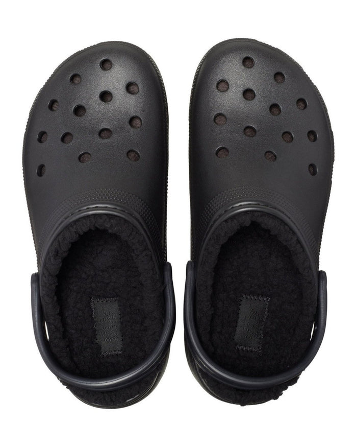 Crocs Classic Platform Lined Clog Nero TPE 4