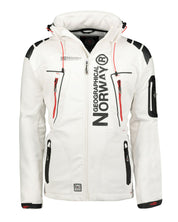 Geographical Norway Multifunctional Jacket With External Pockets White Men