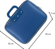 Bombata Cartella Ventiquattrore Classic 15,6" Cartella Porta Pc Blu Unisex