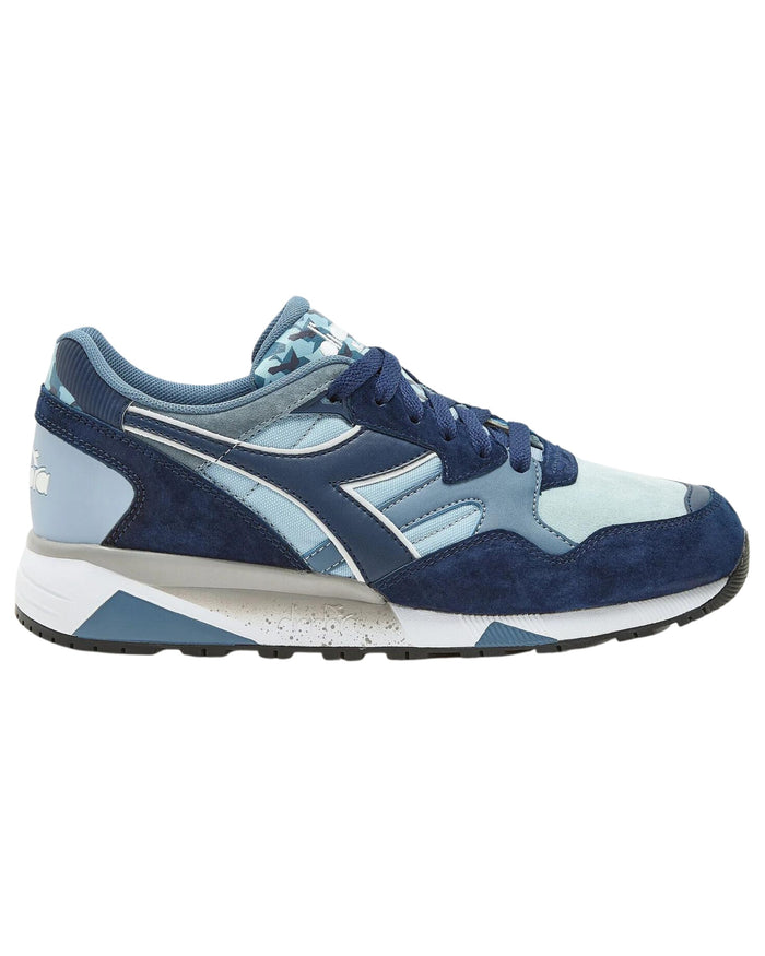 Diadora Sneakers N9002 Pelle Nubuck Blu 1