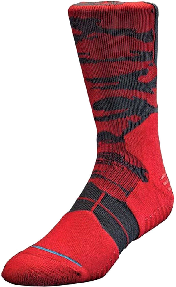 Stance Calze Fusion Basket Rosso Uomo-2