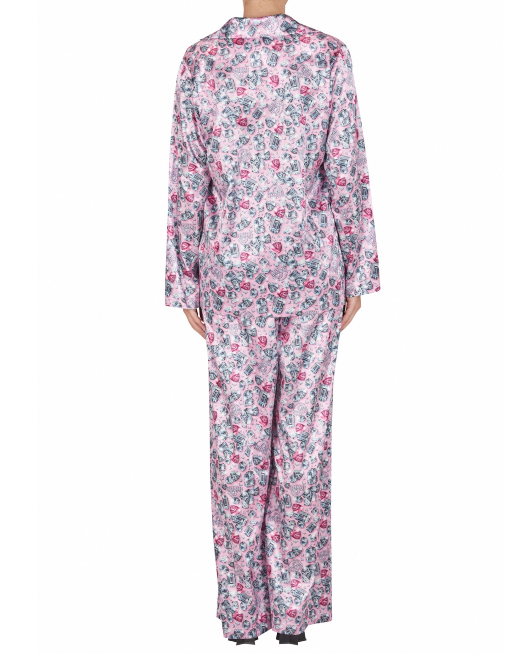 Chiara Ferragni Gioielli Fantasy Print Pink Gem Luxury Rosa