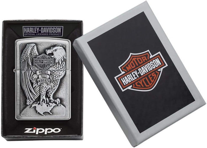 Zippo Harley Davidson Special Limited Edition Placca Live Legend Multicolore Unisex 5
