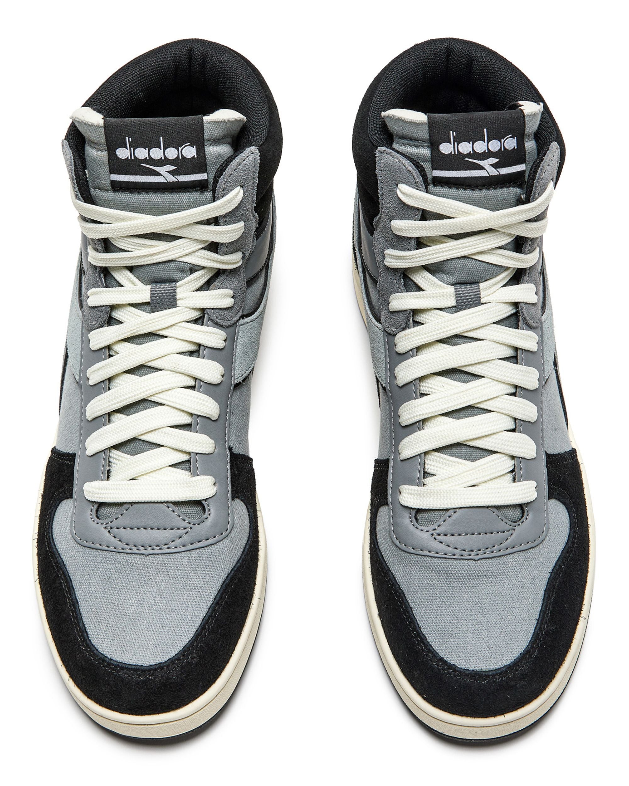 Diadora High Sneakers Magic Canvas Waxed/Leather Black