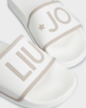 Liu Jo Slipper Rubberized White