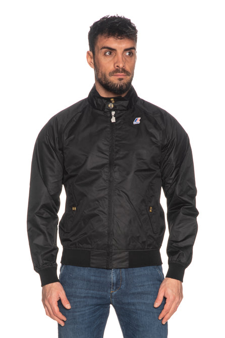 K-way London Ottoman Bomber Nero Uomo 1