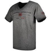 Geographical Norway Maglia Manica Corta Grigio Uomo