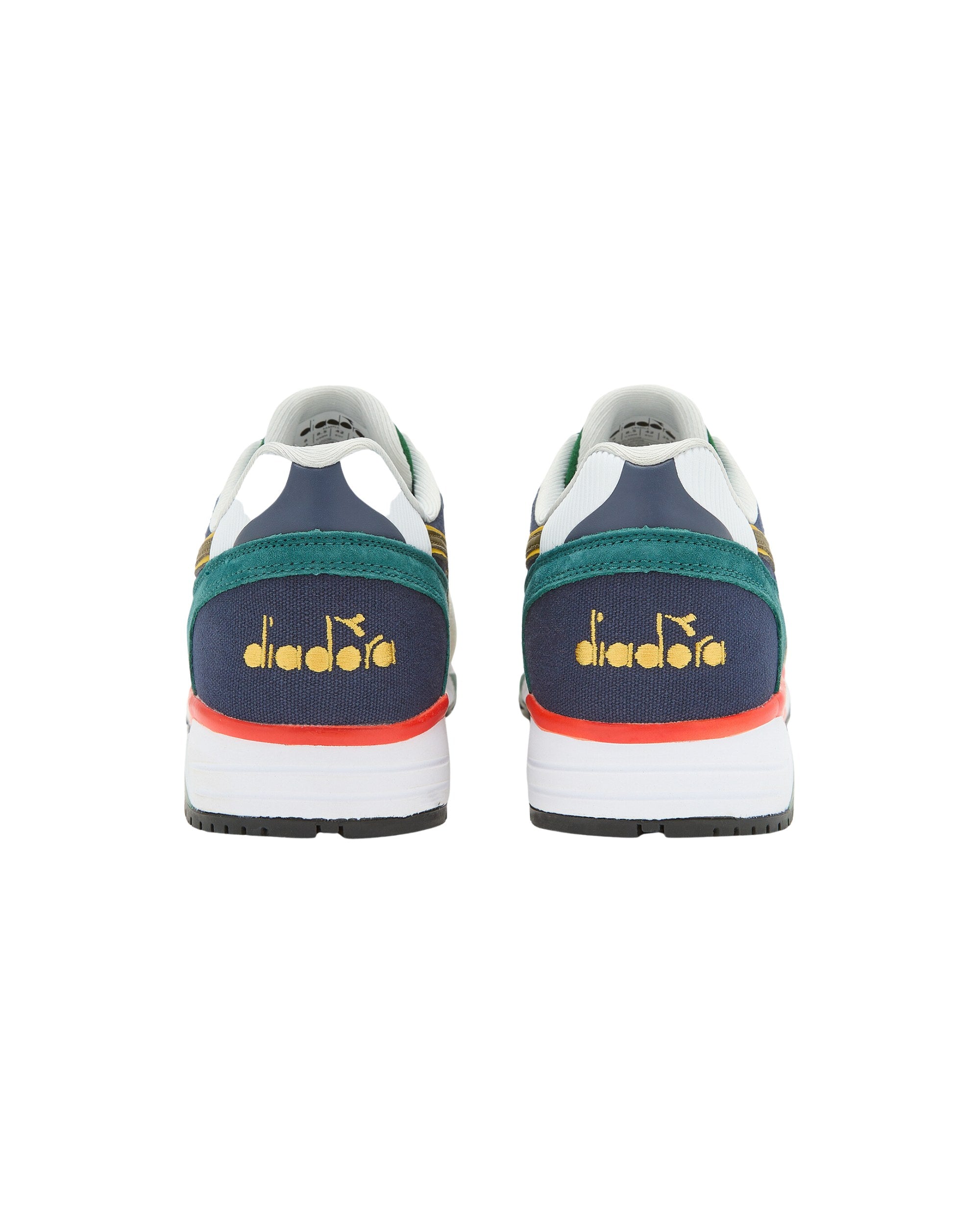 Diadora Sneaker N9002 in Pelle Scamosciata Navy Multicolore