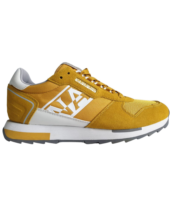 Napapijri Leather/Suede Yellow 3