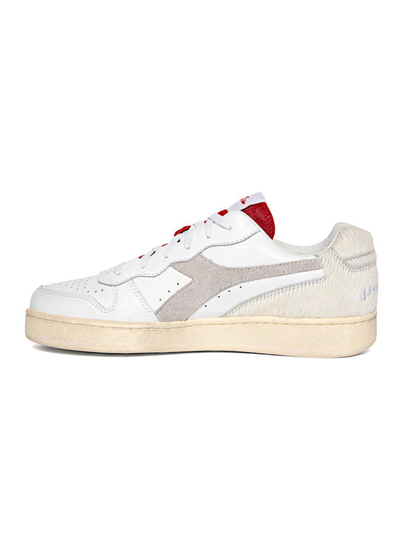 Diadora Sneakers Pelle Bianco-2