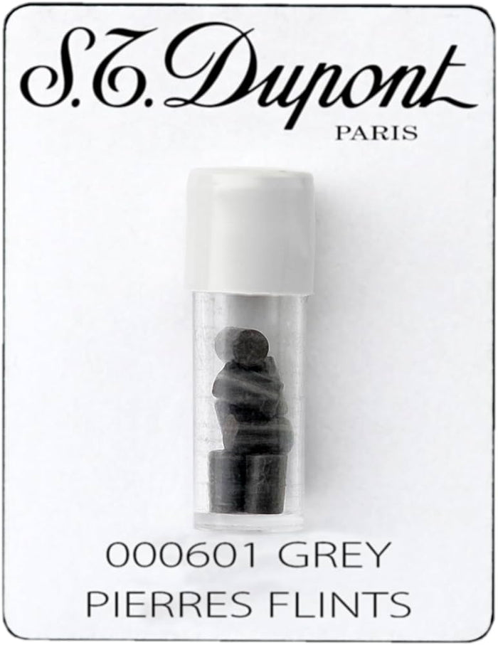 S.t.dupont Pietra Focaia Grigia Pietrine Refill Ricambio Originale Grigio Unisex 1