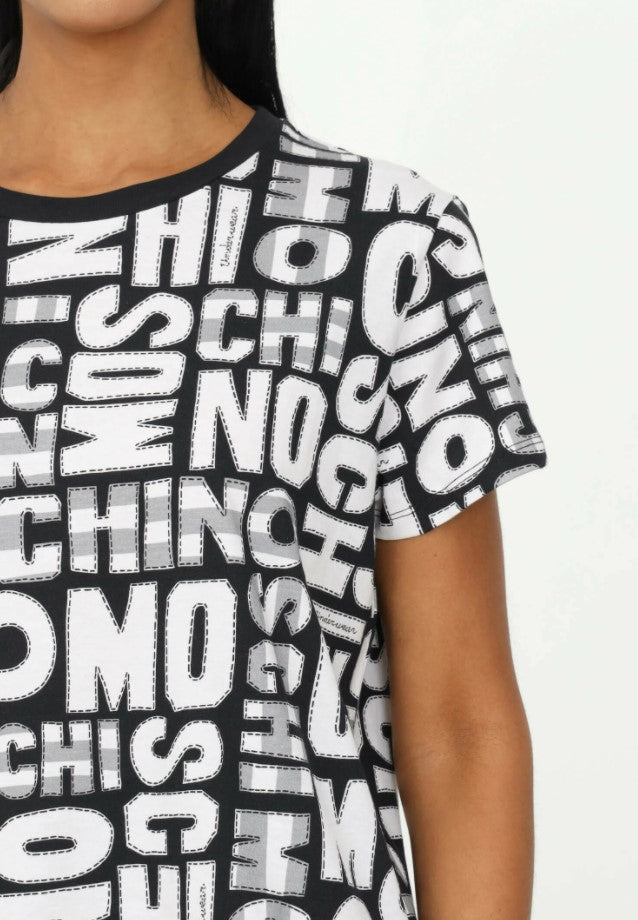 Moschino Underbear T-shirt Girocollo Cotone Nero 4