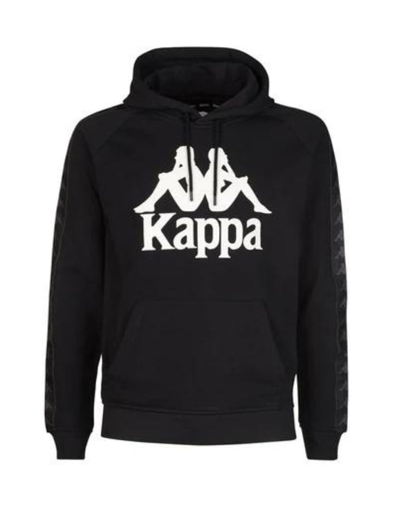 Kappa Hurtados Band Sweatshirt Black Cotton/Polyester