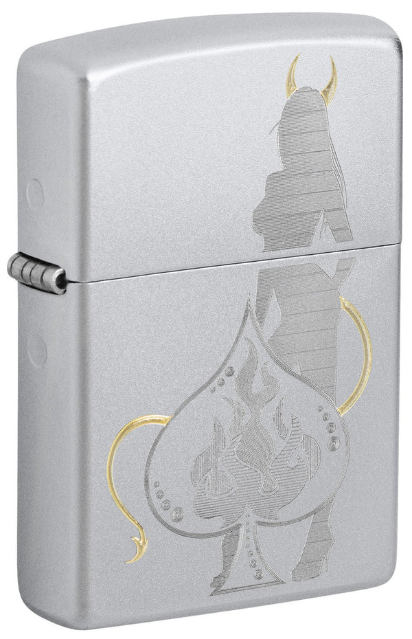 Zippo Asso Diavoletto Grigio Unisex