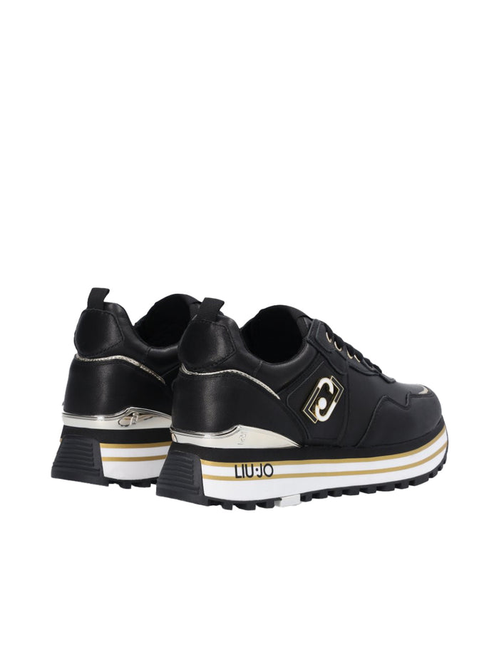 Liu Jo Sneakers Maxi Wonder 01 Pelle Nero 3