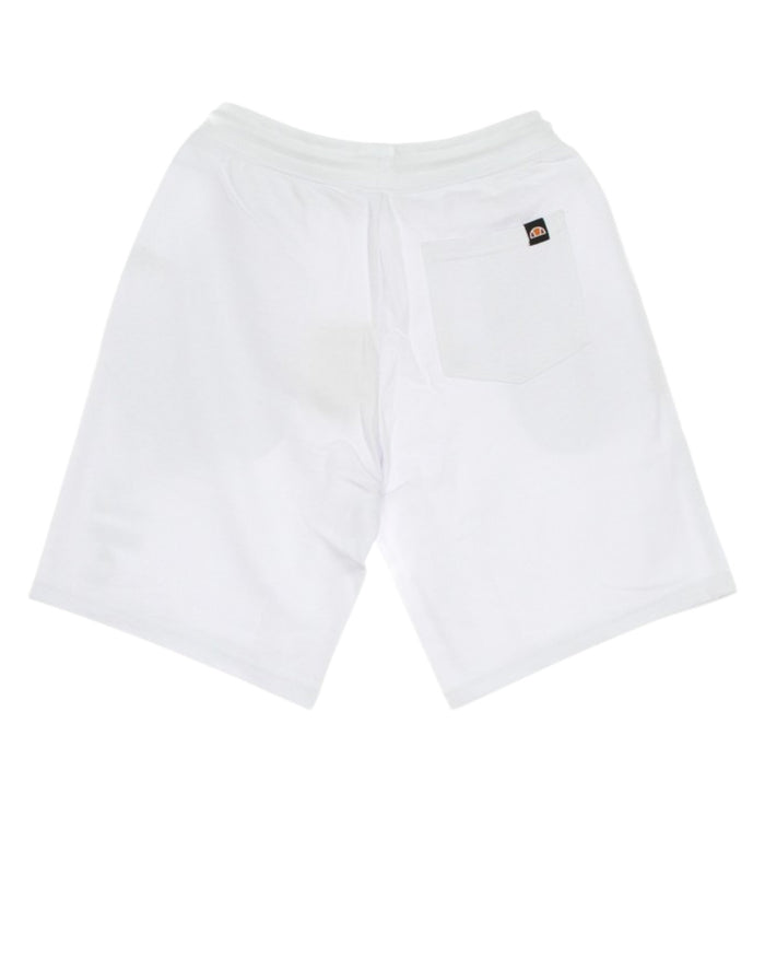 Ellesse Shorts Logo Esteso Bianco Uomo-2