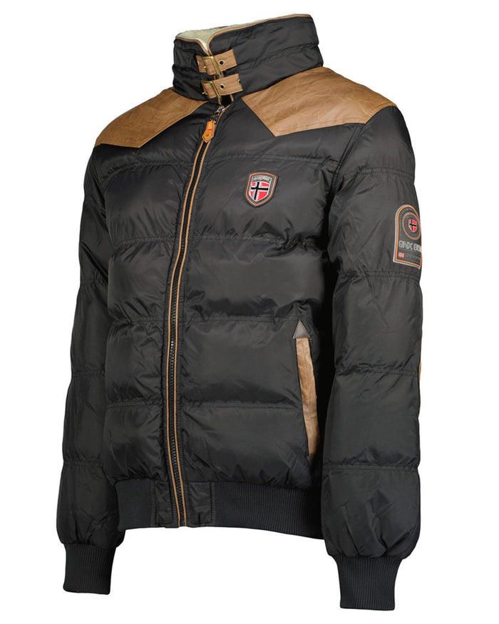 Geographical Norway Giacca Giubbotto Teddy Orsetto Nero Uomo 3