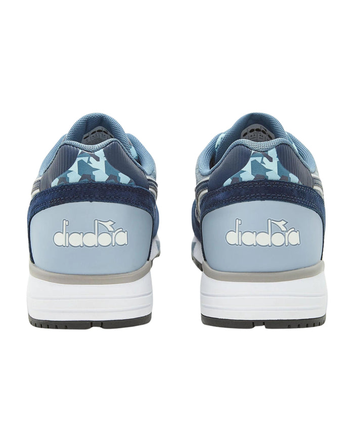 Diadora Sneakers N9002 Pelle Nubuck Blu 3