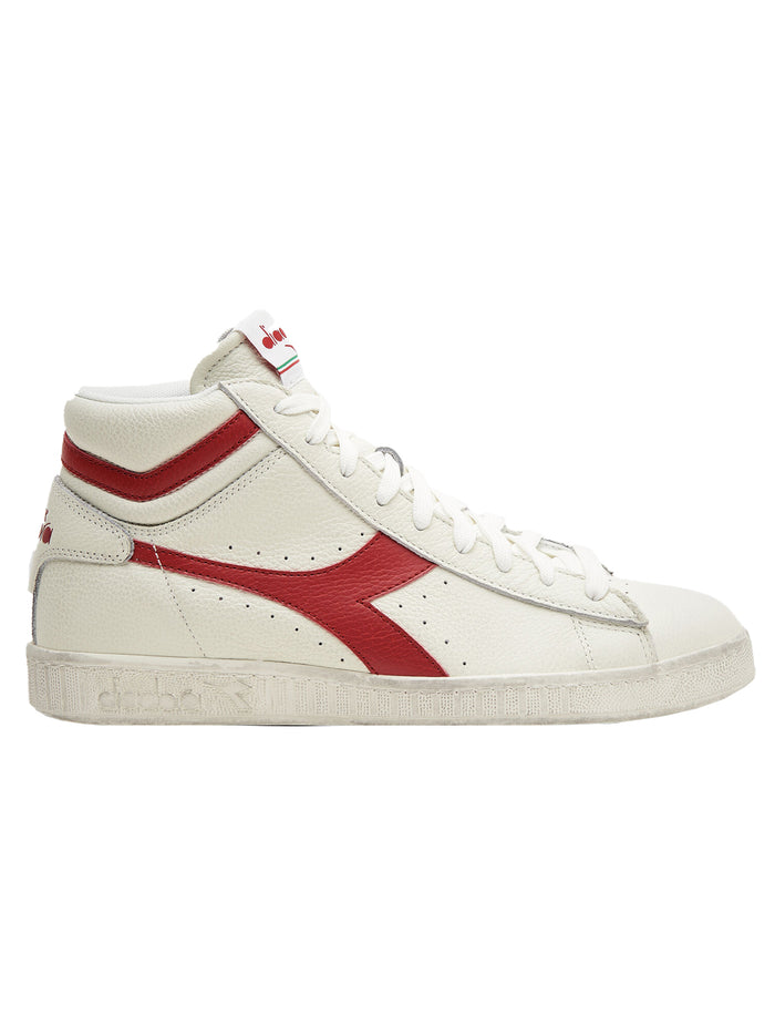 Diadora Sneakers Game L High Pelle Rosso 7