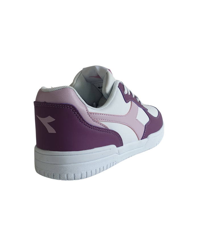 Diadora Sneakers Raptor Low Pelle Sintetica Bianco 4