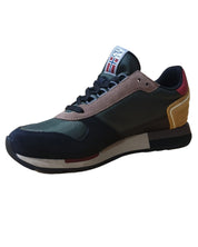 Napapijri Low Sneakers Leather/Fabric Green