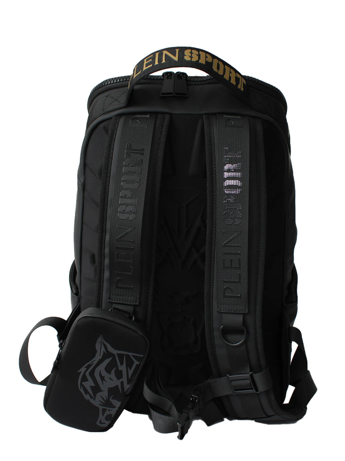 Plein Sport Backpack Alpha Oro Uomo 4
