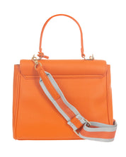 Fracomina Kelly In Eco-leather With Shoulder Strap Orange Women