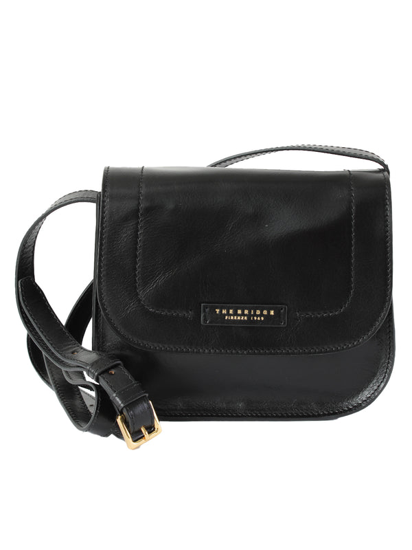 The Bridge Shopper Media Tracolla Sacca Crossbody Nero Donna