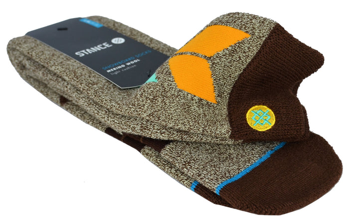 Stance Calze Snowboard Marrone Uomo 1