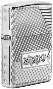 Zippo Armor Flame Silver Unisex