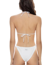 Mefui Basic Triangle Bra White Women