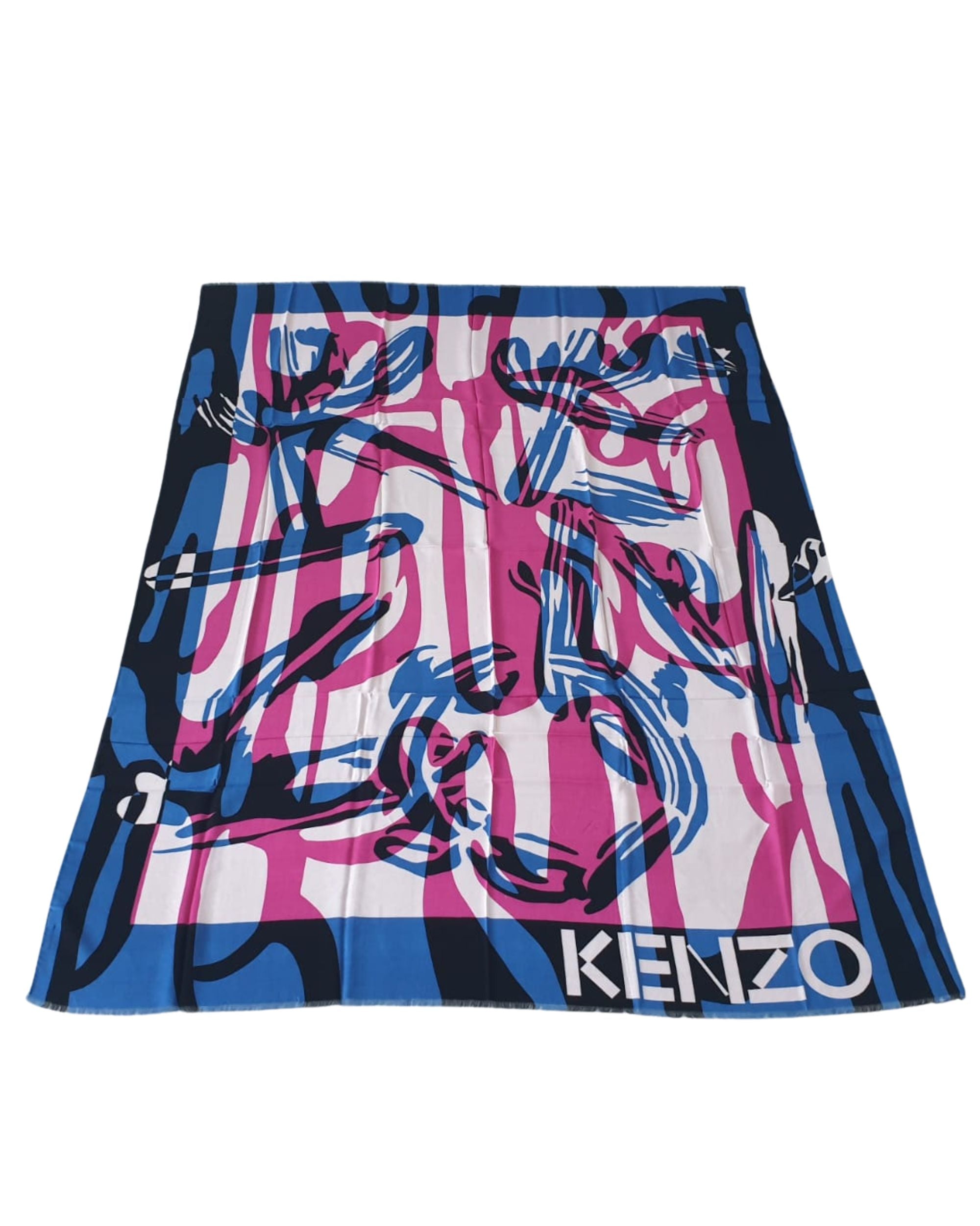 Kenzo Stola Pashmina 135x135 cm Modal Viola