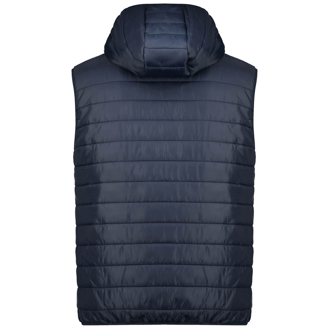 Geographical Norway Piumino Bodywarmer Cappuccio Blu Uomo