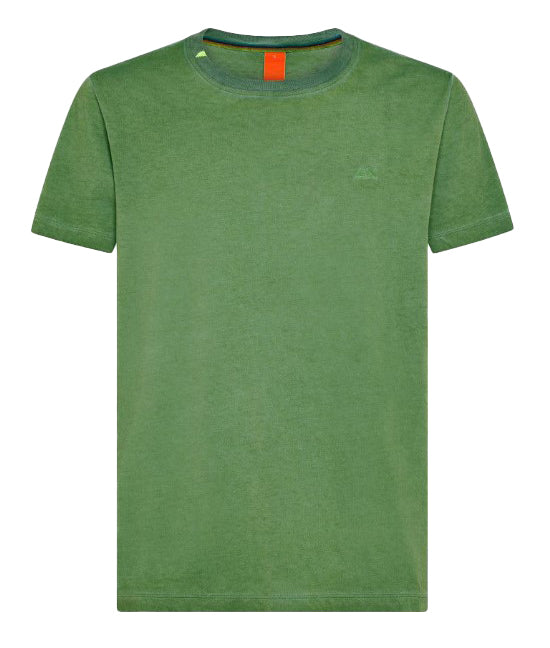 Sun68 T-shirt Special Dye Cotone Verde 1