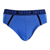 Completo set intimo slip e maglietta t-shirt Inter Fc grigio Uomo