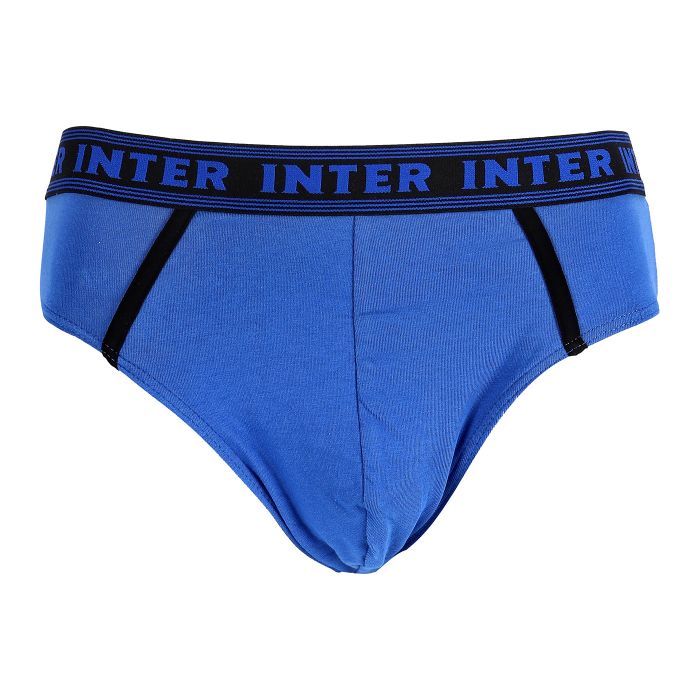 Completo set intimo slip e maglietta t-shirt Inter Fc grigio Uomo