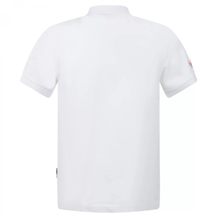 Sun68 Polo Logo Beach Cotone Bianco 4