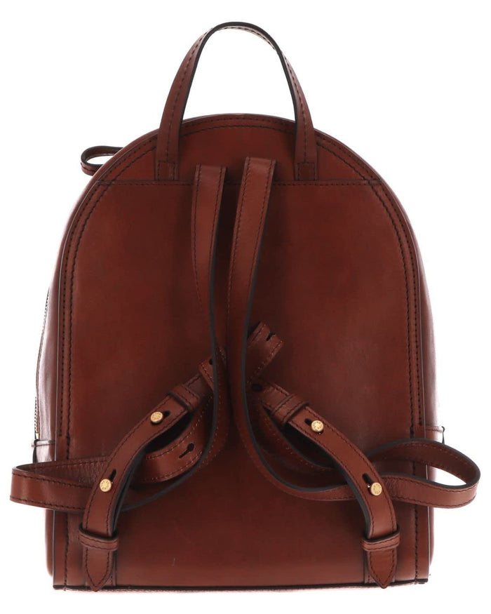 The Bridge Backpack In Pelle 04138201 Marrone Donna 3