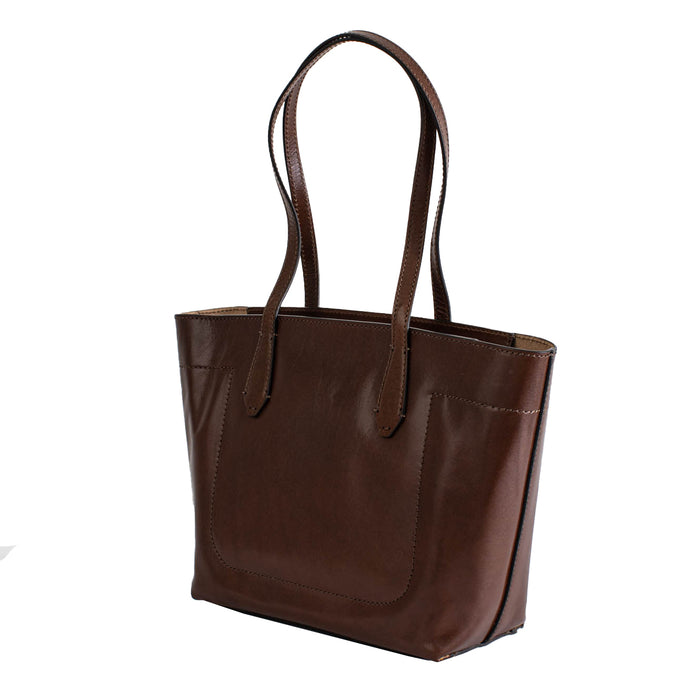 The Bridge Guelfa Shopping Bag Marrone Donna 3