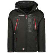 Anapurna Long Sleeve Hooded Black Men